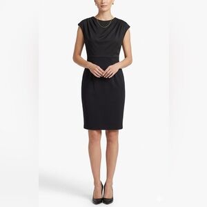 Classic Black Women's Sheath Dress - Vera wong